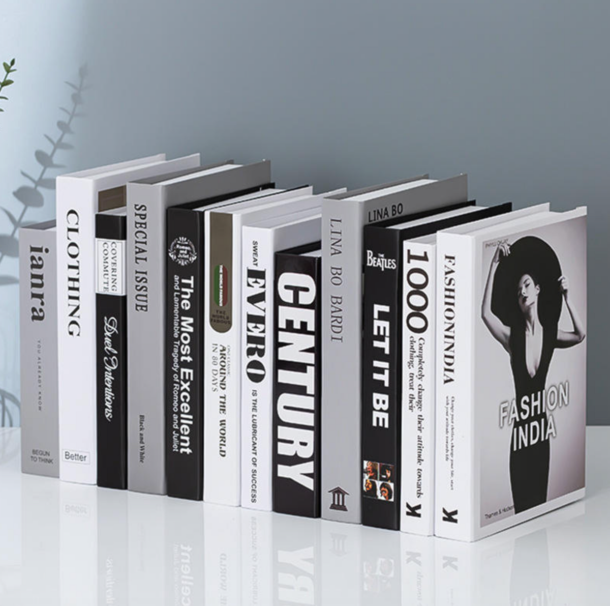 Decorative Faux Book Box Set