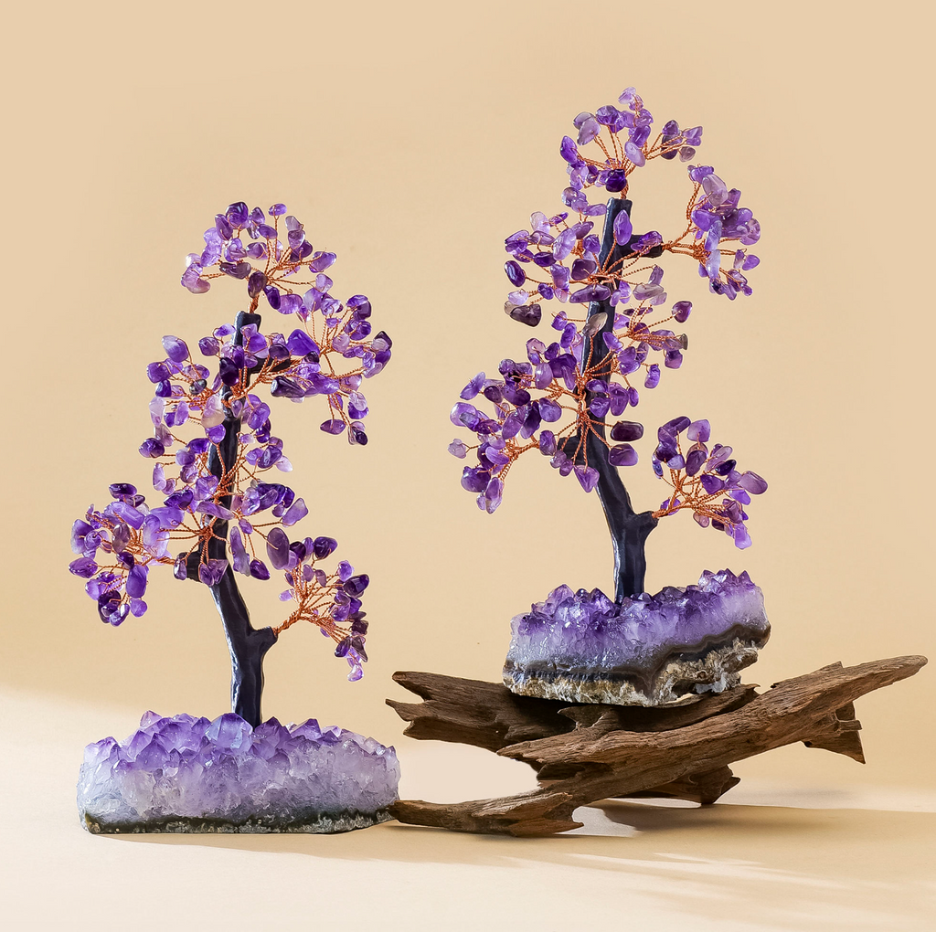 Natural Amethyst Crystal Tree