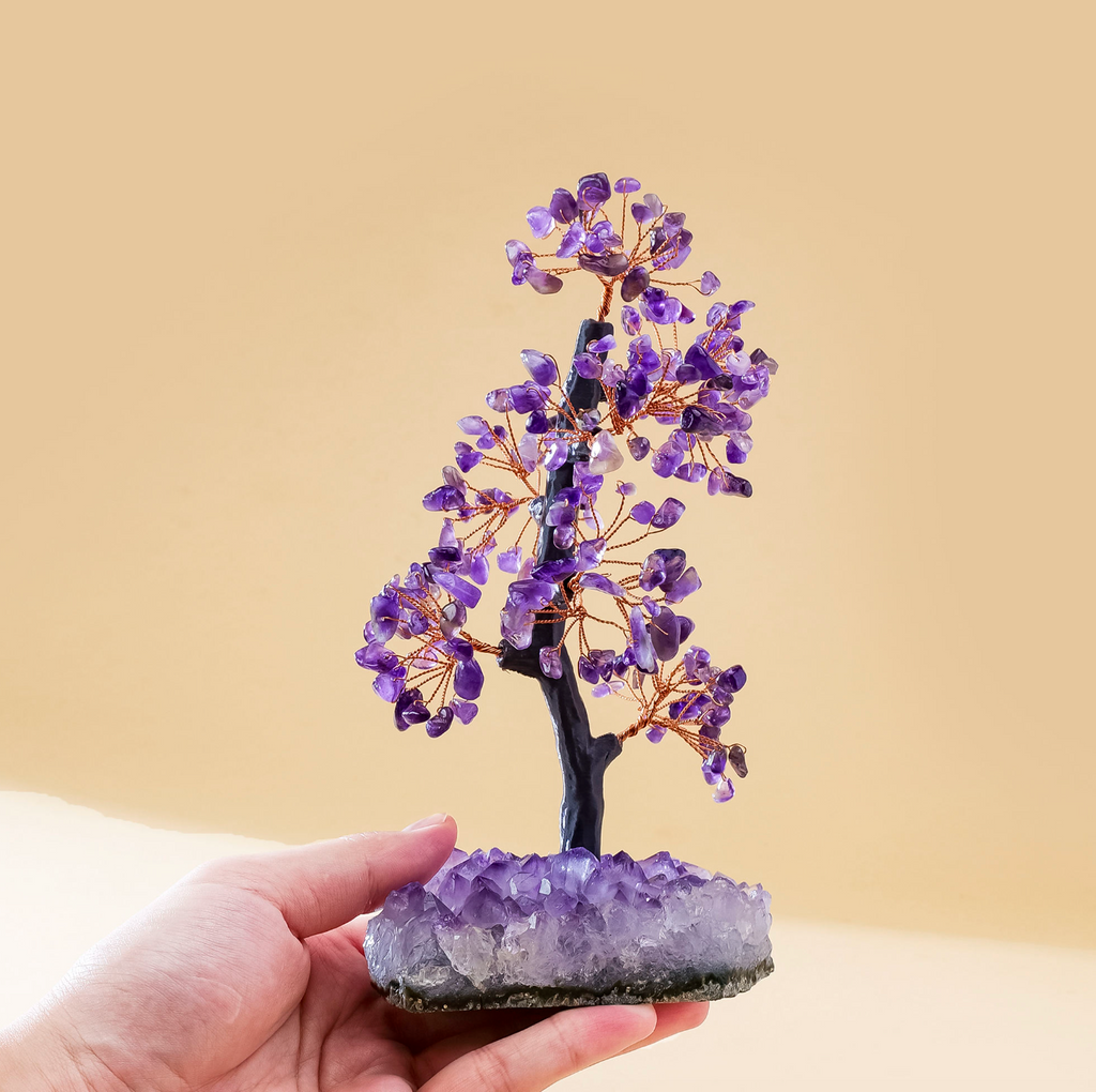 Natural Amethyst Crystal Tree